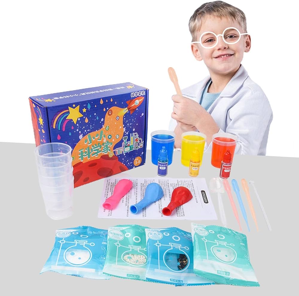 Amazon.co.jp: サイエンス ラボ キット - マジックケミストリーセット Amazon.co.jp: サイエンス ラボ キット - マジックケミストリーセット